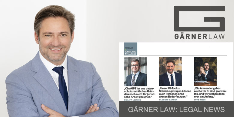 TREND.LAW KÜNSTLICHE INTELLIGENZ Rechtsanwaltskanzlei Dr. Clemens Gärner